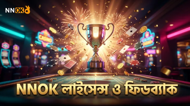 NNOK লাইসেন্স ও প্লেয়ার ফিডব্যাক মূল্যায়ন করুন