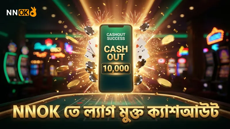 NNOK প্ল্যাটফর্মে ল্যাগ-মুক্ত ক্যাশআউট সুবিধা নিশ্চিত করুন