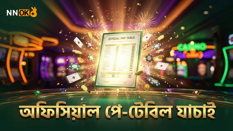 অফিসিয়াল পে-টেবিল ও আরটিপি সার্টিফিকেট যাচাই করা।