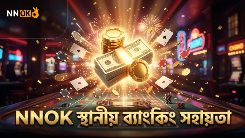 স্থানীয় ব্যাংকিং সমস্যায় NNOK যোগাযোগের সুবিধা।