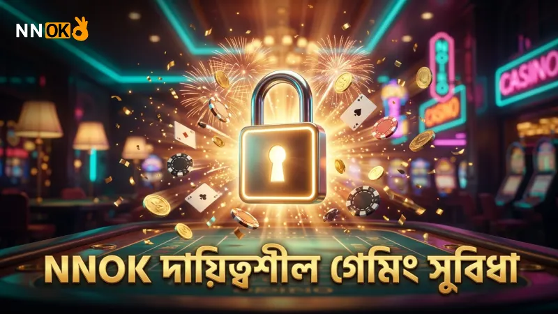 NNOK প্ল্যাটফর্মে দায়িত্বশীল গেমিং সহজে ব্যবহার করুন